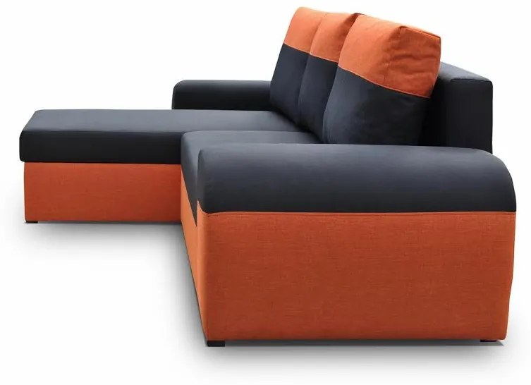 Moderná sedacia súprava Moreton, Oranžová