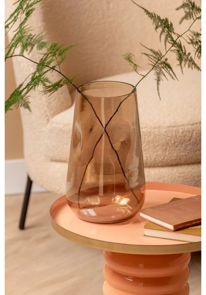 Kovový okrúhly odkladací stolík ø 41 cm Ruby – Leitmotiv