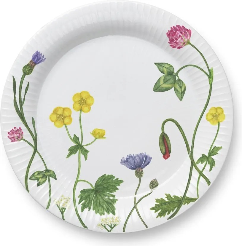 Biely dezertný porcelánový tanier ø 22 cm Hammershøi Summer – Kähler Design