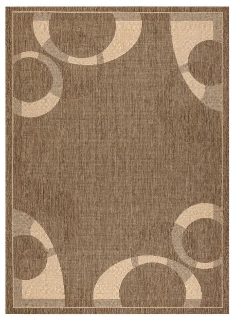 Koberec SIZAL FLOORLUX 20078 coffeee / mais