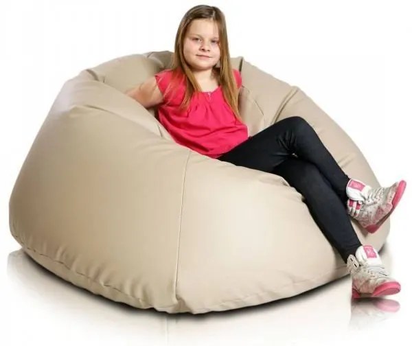 INTERMEDIC SK Sedací Vak Giga Sako Ekokoža Farba: E06 - Červená (ekokoža)