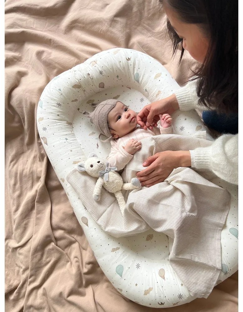 Slonovinové hniezdočko pre bábätko 52x84 cm Dreamland – Cam Cam Copenhagen