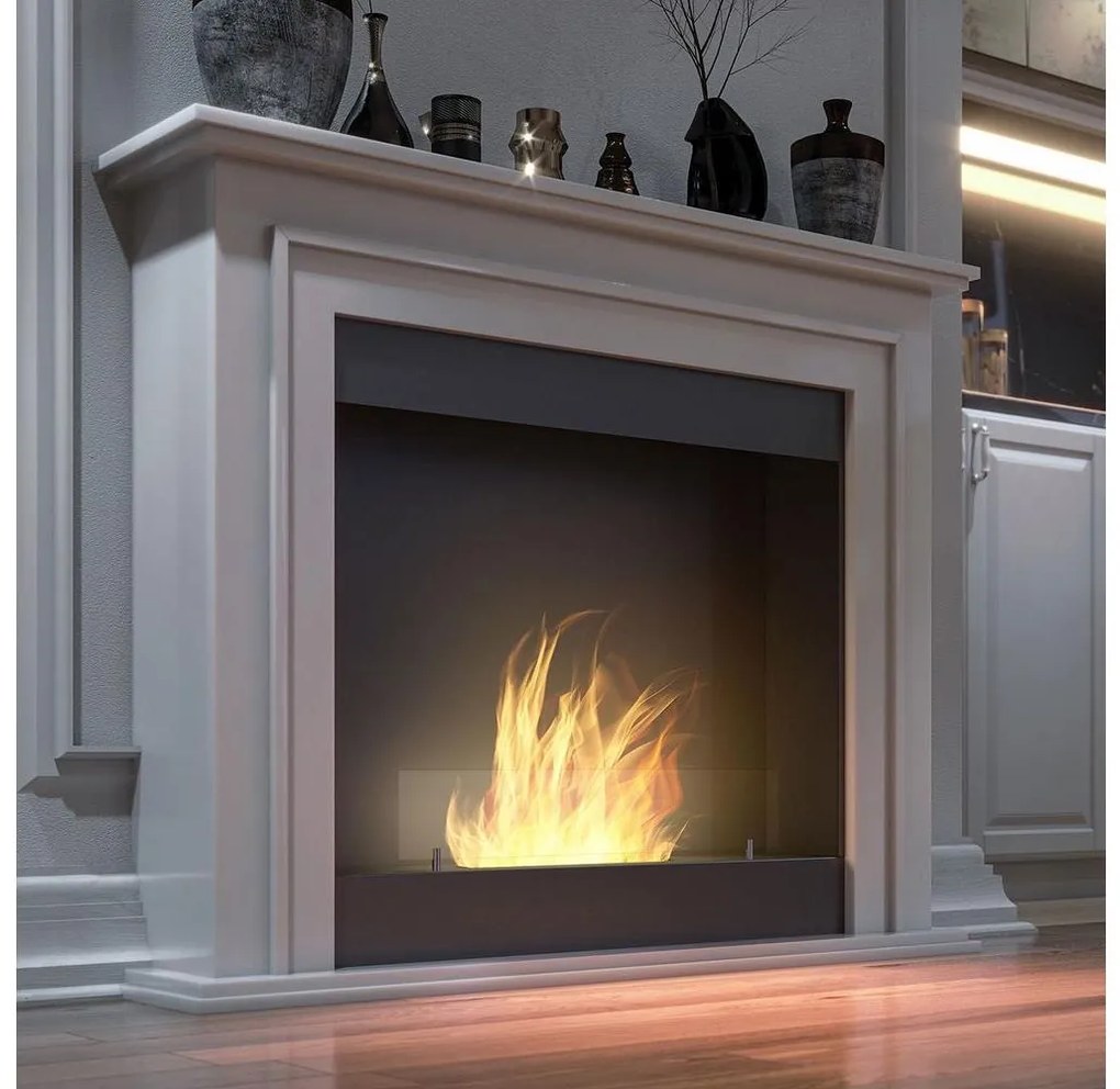 InFire - BIO krb 90x112,5 cm 3kW biela IF0059