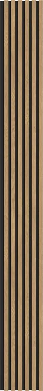 Mexen Lam-B, akustické stenové lamely 275 × 30 cm, HDF doska 4 mm, technická dyha, borovica klasická, S100-275307-3015-012
