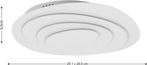 Brilagi-LED Stropné svietidlo MODERN MINI LED/28W/230V 3000/4500/6000K 29,8x25,1