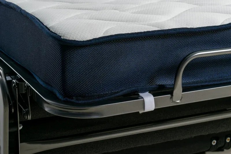 Rohová sedacia súprava na každodenné spanie ONE s rozkladom, pravá, 140, tm. šedá (jazz 22 graphite)