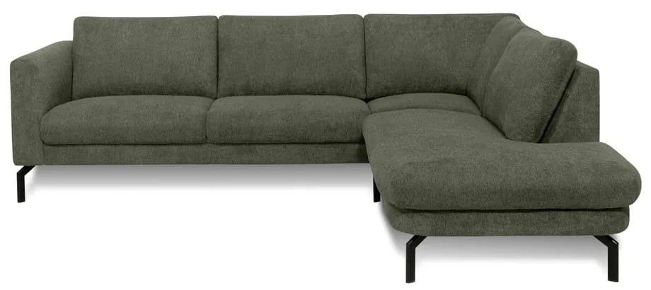 Tmavozelená rohová pohovka (pravý roh) Gomero – Scandic