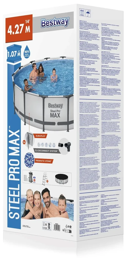 Bazén 427 x 107 cm Steel Pro Max Bestway - 56950