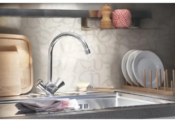 GROHE 31831001 - Drezová batéria COSTA L lesklý chróm