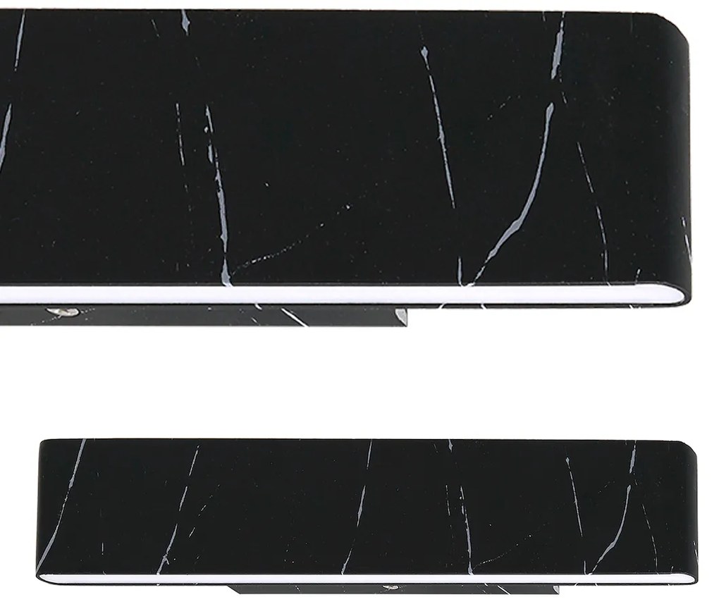 Nástenné LED svietidlo Pierce, 1x LED 12w, 4000k, b