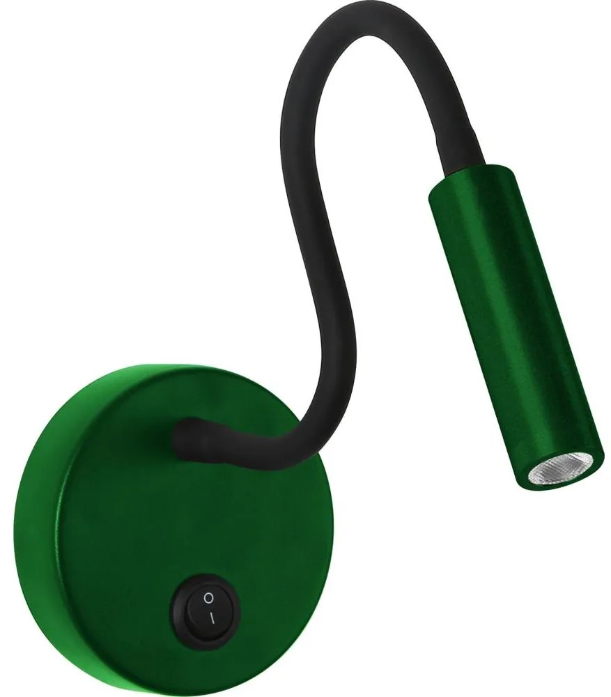 Brilagi - LED Flexibilná nástenná lampa MAYA LED/3W/230V 4000K zelená