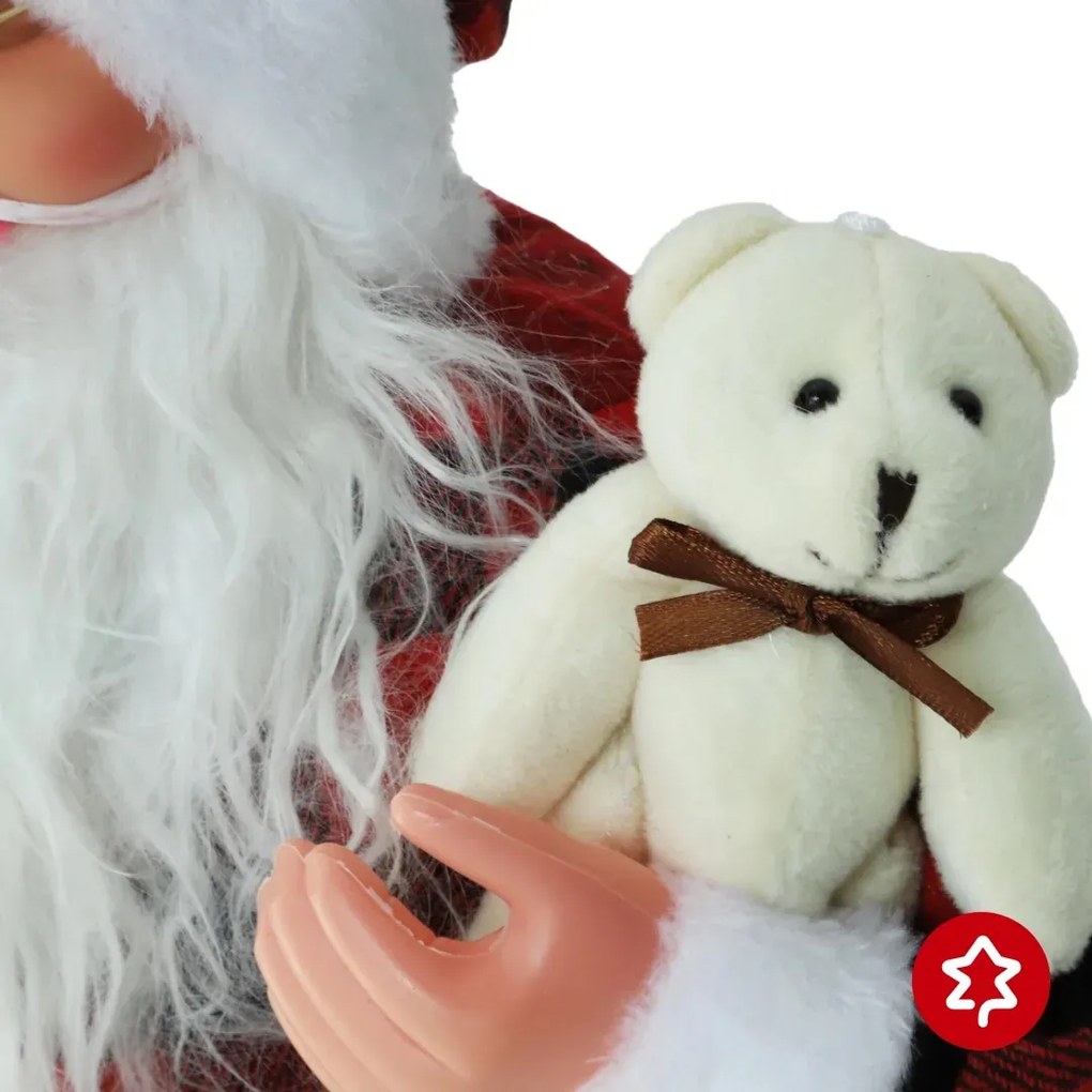 Santa Claus Modern Red 45 cm