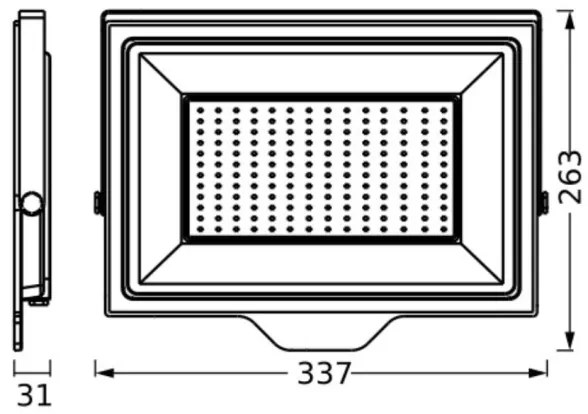 Ledvance - LED Vonkajší reflektor FLOODLIGHT ESSENTIAL LED/150W/230V IP65