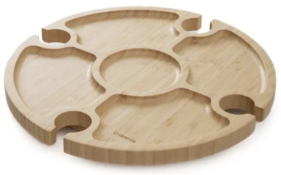 Servírovací stolík BAMBOU hnedý 892603