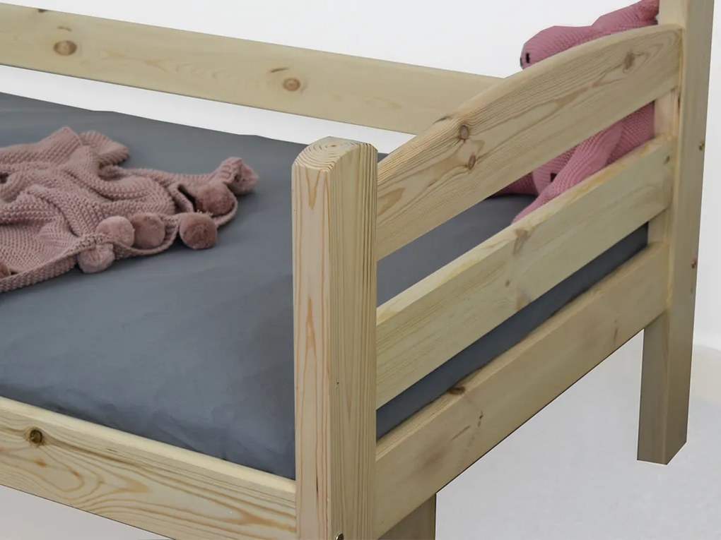 FA Detská posteľ Oľga 5 (200x90 cm) s úložnými priestormi - viac farieb Farba: Orech