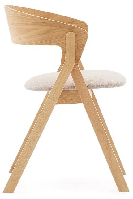 Jedálenská stolička v prírodnej farbe Godia – Kave Home