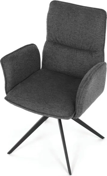 Jedálenská stolička sivá DCH-D1328 GREY2