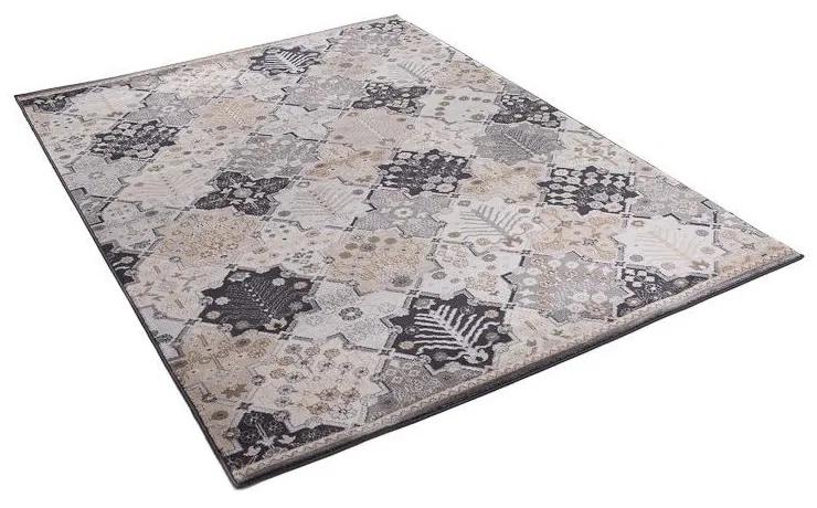 Kusový koberec klasický Adila sivý 60x100cm