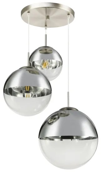 GLOBO 15851-3 - Luster na lanku VARUS 3xE27/40W/230V