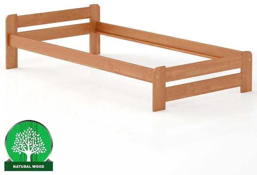 Posteľ borovica LK099–100x200 jelša