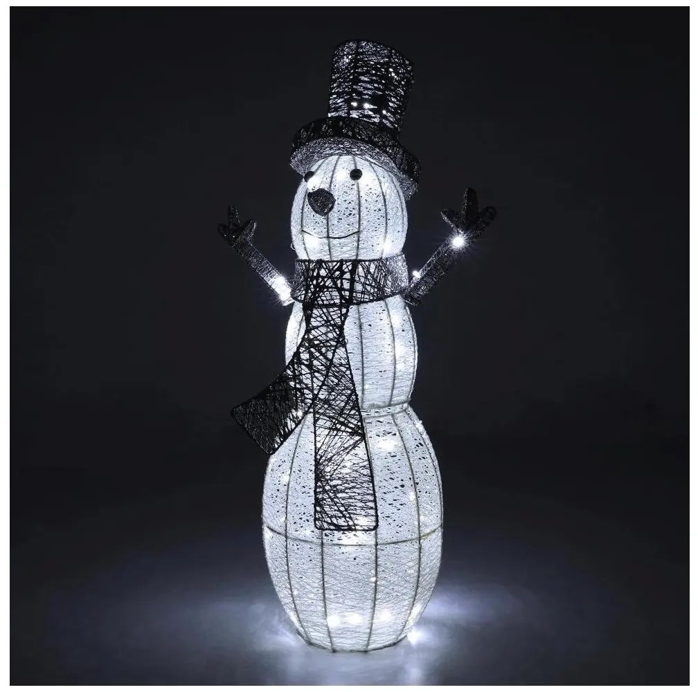 Retlux - LED Vonkajšia vianočná dekorácia LED/3,6W/230V/studená biela 75 cm IP44 snehuliak