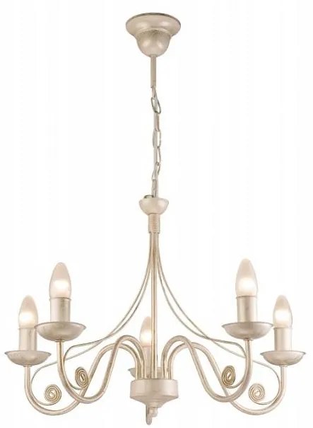 Luster na reťazi DONATO 5xE14/40W/230V