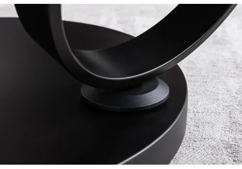 Konferenčný stôl otočný 46317 Rings 80-135x80cm Ceramik - Komfort-nábytok