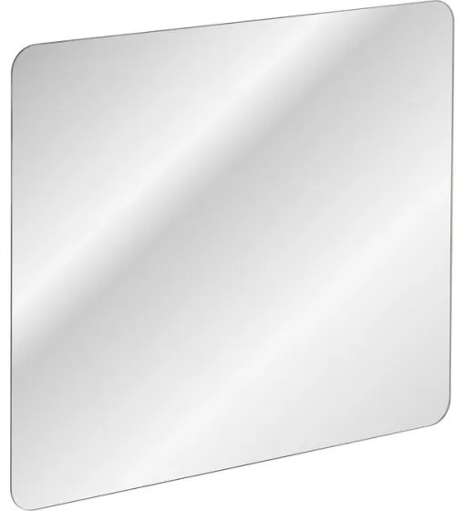 Koupelnová sestava Iconic 80 cm s umyvadlem, skříňkami a zrcadlem růžová/bílá