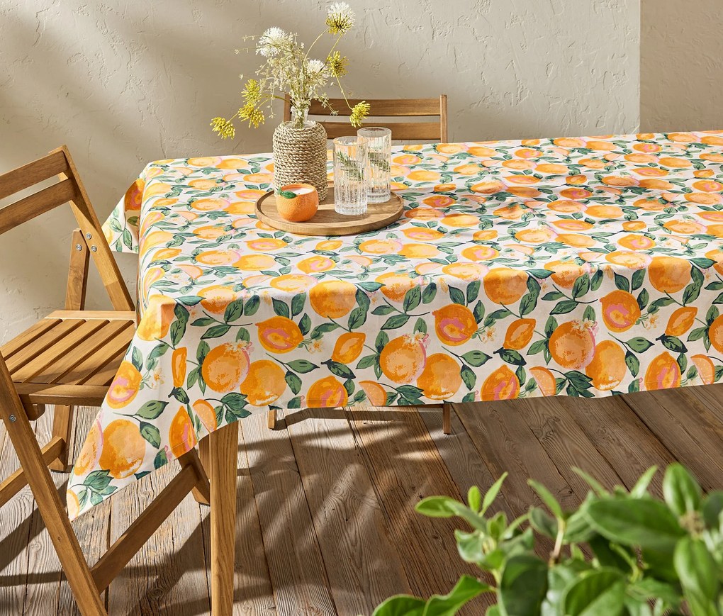 Umývateľný obrus, cca 140 x 255 cm