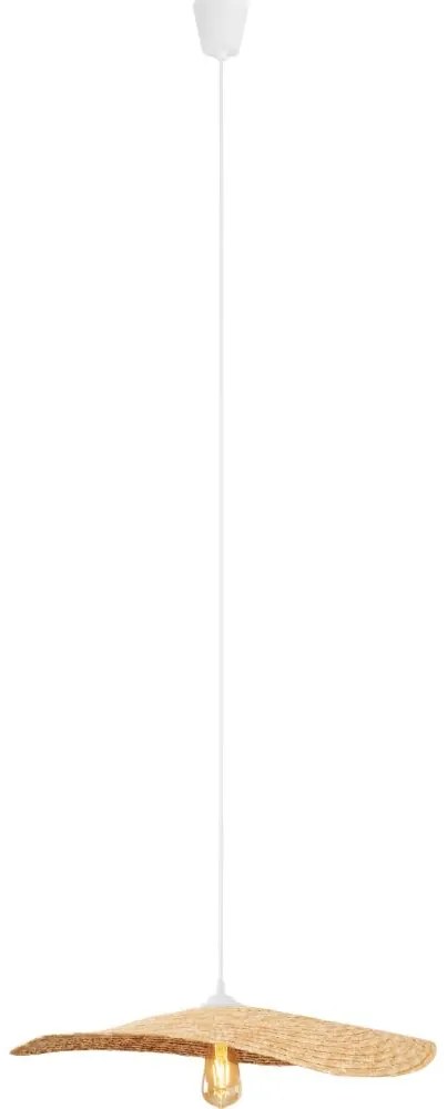 MAXLIGHT P0581 - Luster na lanku NAP 1xE27/15W/230V pr. 60 cm béžová