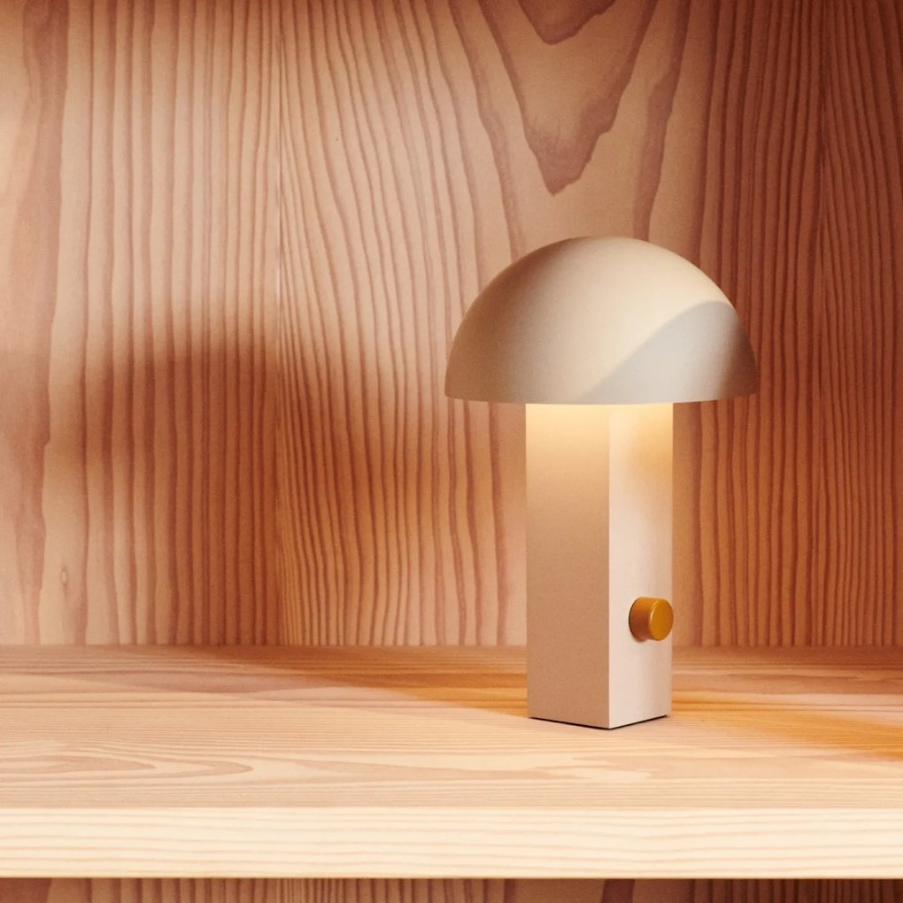 LIEWOOD Stmievateľná LED lampa Hyppolite Sandy