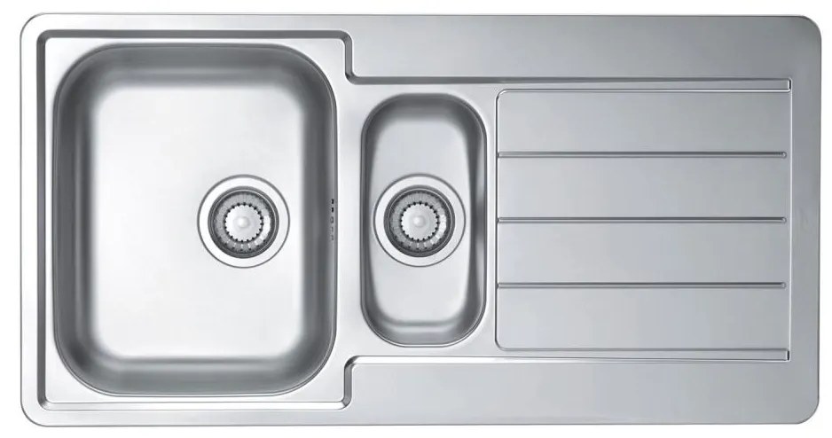 ALVEUS 1082440 - Kuchynský drez LINE 98x50 cm matná oceľ/satén