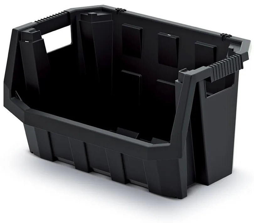 Úložný box 39,6 × 29 × 28 cm, čierna