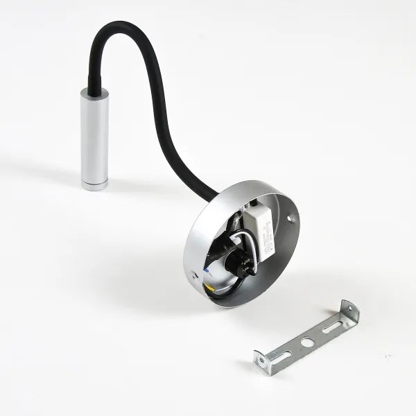 Brilagi - LED Flexibilná nástenná lampa MAYA LED/3W/230V 4000K strieborná