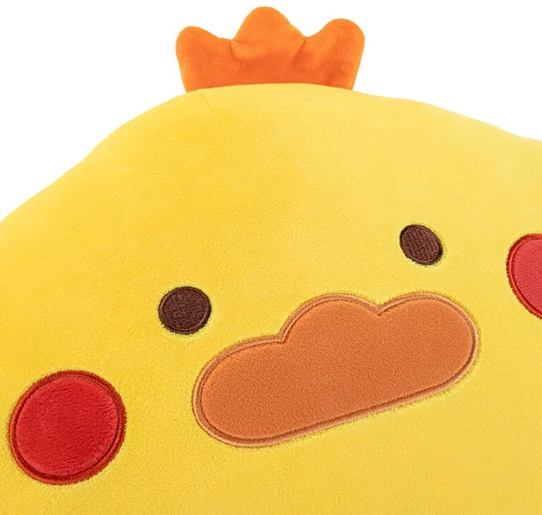 Detský tvarovateľný squish vankúšik KURIATKO 40 cm