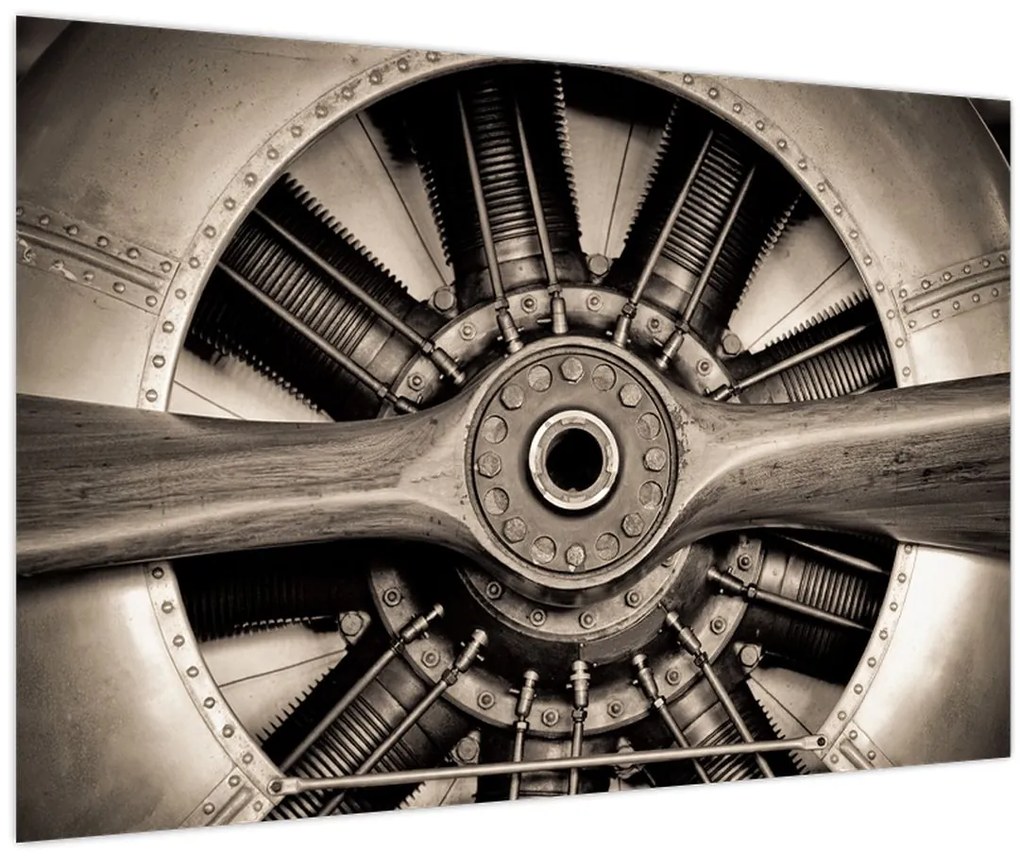 Obraz - Letecká vrtuľa (90x60 cm)