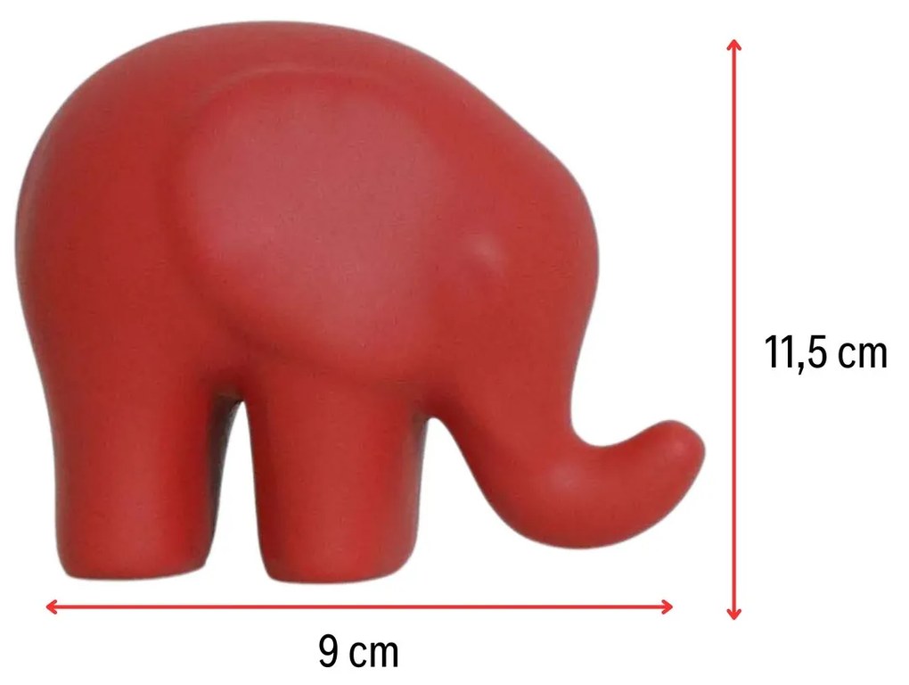 Elephant - Red