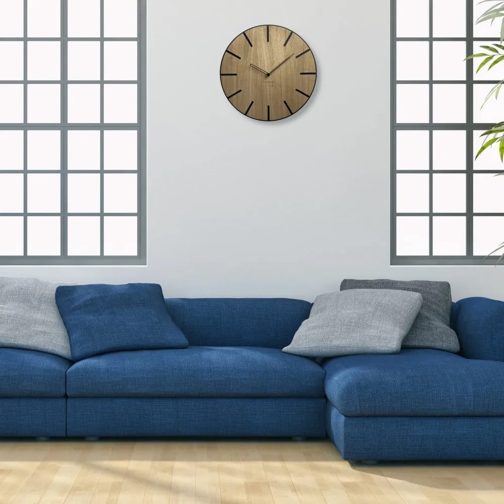 Luxusné hodiny z dreva Wood Art