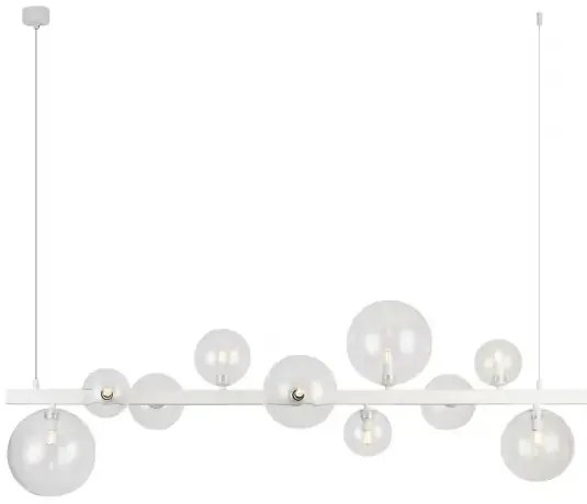 Luster na lanku Bubbles 10 biele