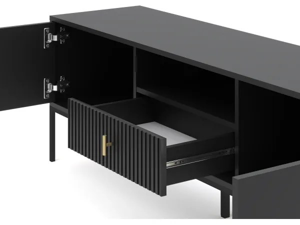 Televízny stolík SUE čierny