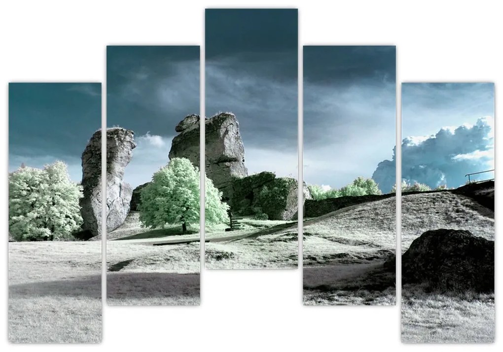 Zimná krajina - obraz