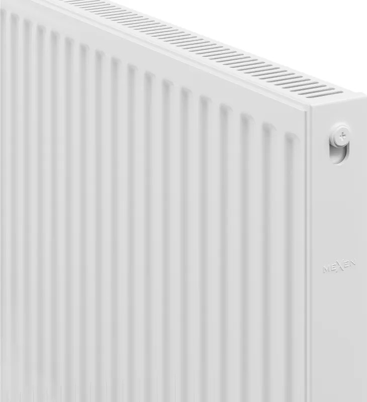 Mexen, panelový radiátor Mexen C11 900 x 2200 mm, bočné pripojenie, 2801 W, biely - W411-090-220-00