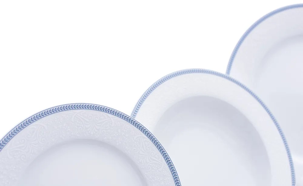 Jídelní souprava, karlovarský porcelán, Thun, Opal, krajka, 25 dílná