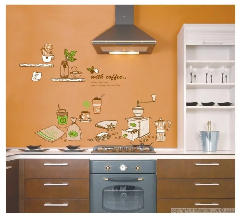 Samolepka Fanastick Coffee Grinder