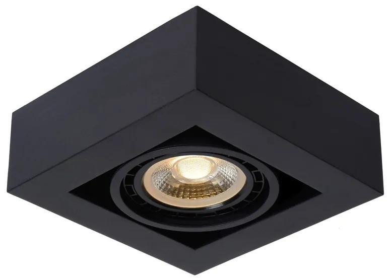 Lucide 09120/12/30 ZEFIX - Stropné bodové osvetlenie - LED stmievanie do teplej farby - GU10 - 1x12W 2200K / 3000K - čierna