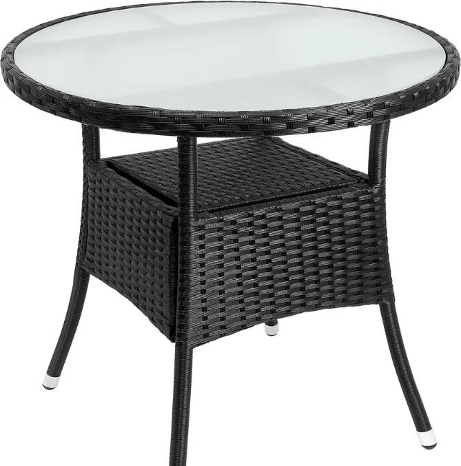 Ratanový stôl - Ovál - 80 cm
