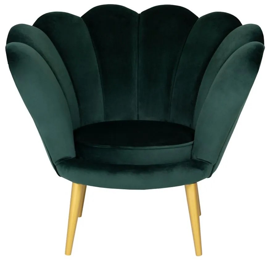 Kreslo Tristan Bluvel 78/zlate