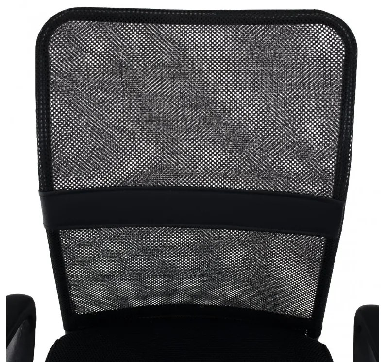 Kondela Kancelárska stolička, čierna, REMO 3 NEW