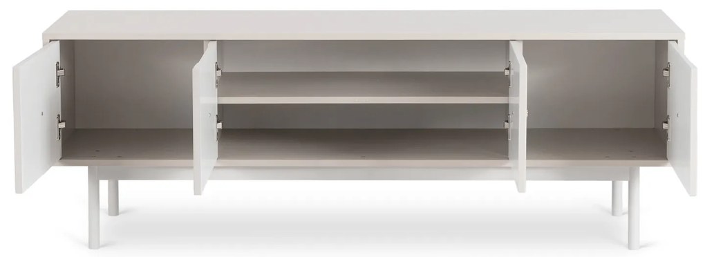 PROXIMA.store - TV stolík MARLEN FARBA: čierna