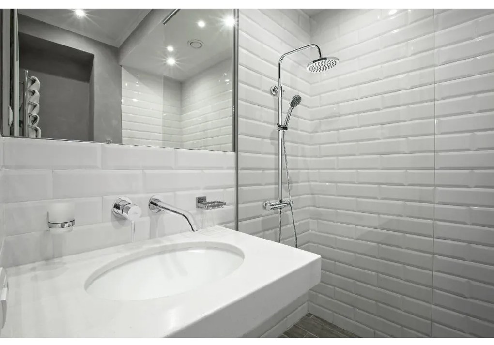 Invena Pandora, umývadlo pod dosku 490x400x210 mm, biela lesklá, INV-CE-26-001-W